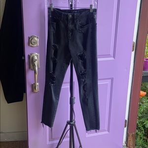 Black Aeropostale jeans.